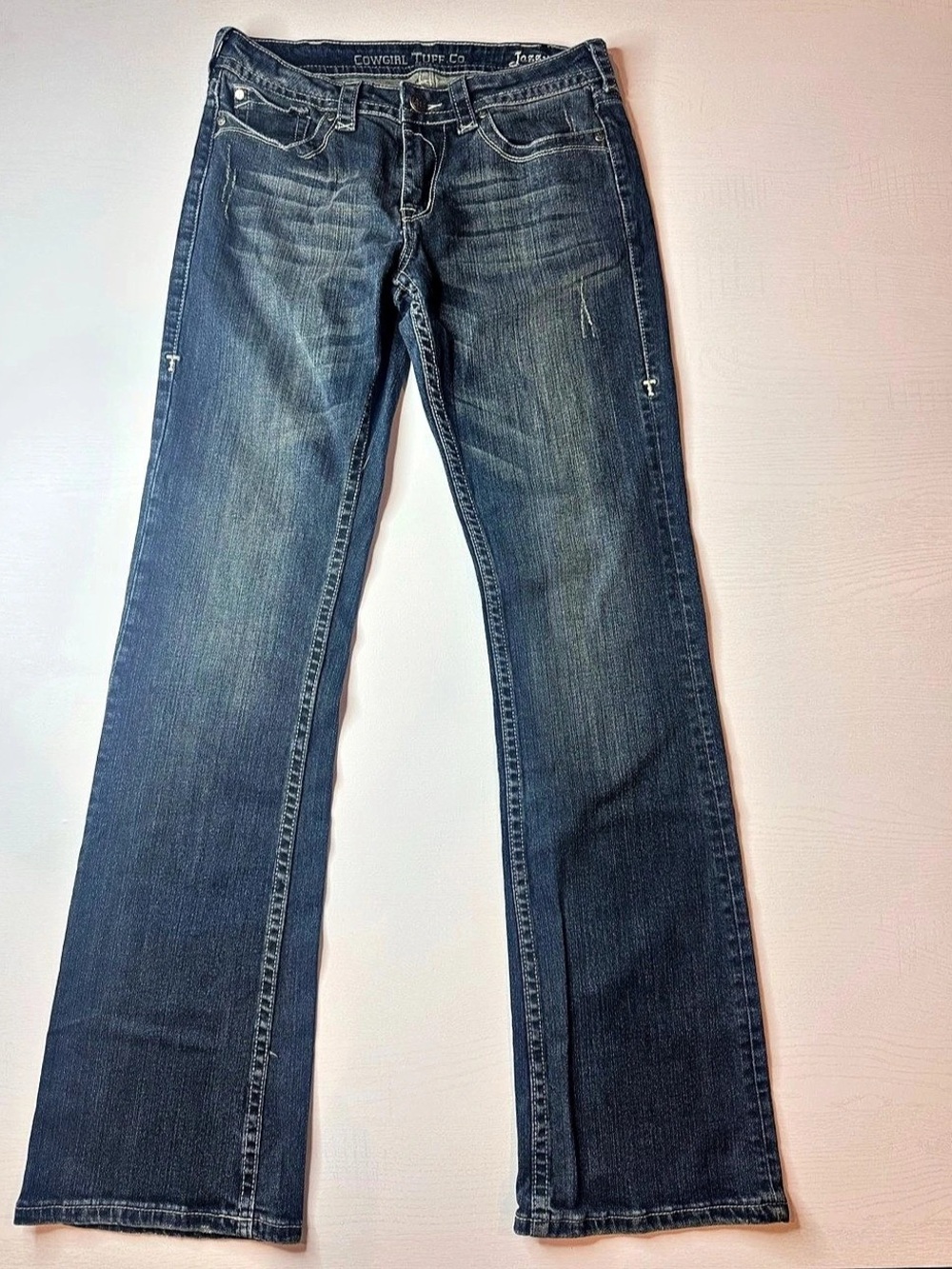 Cowgirl Tuff Co "Jazzy" Bling Bootcut Jeans W29 L35